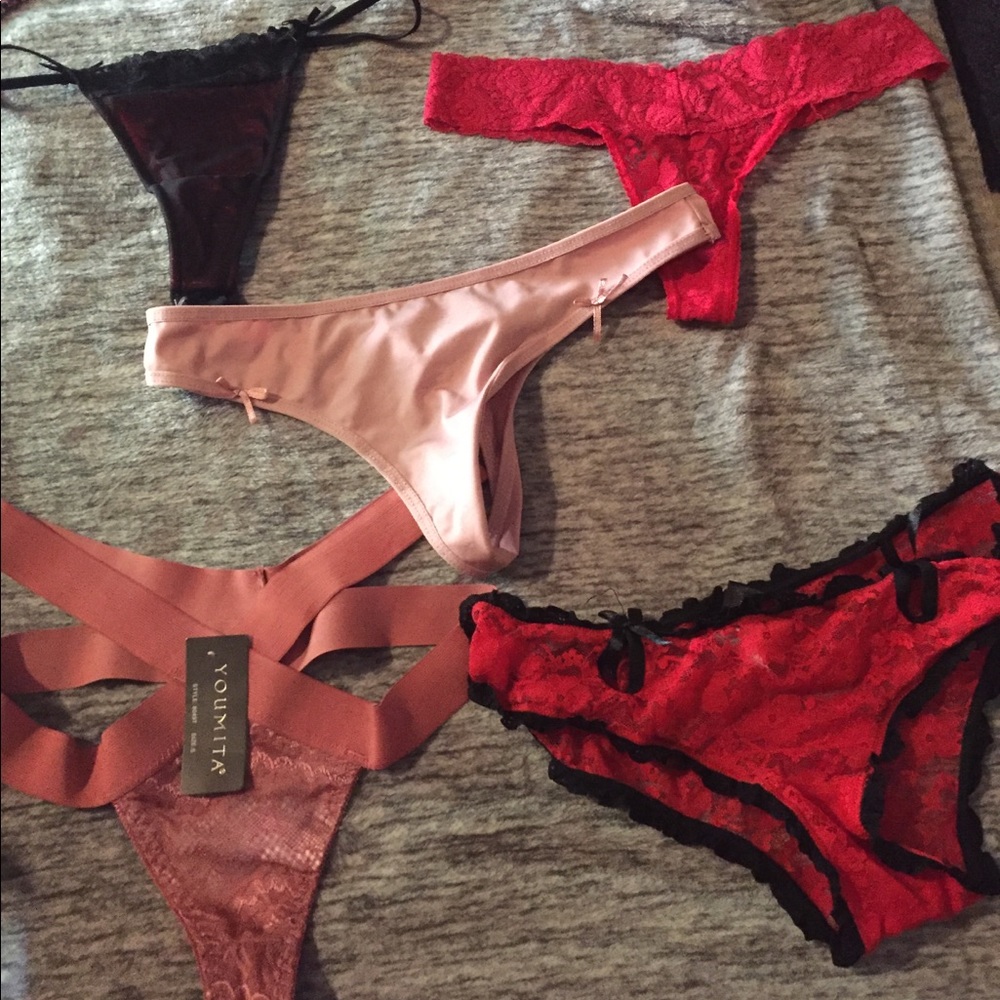 Red and Pink Panties Bundle